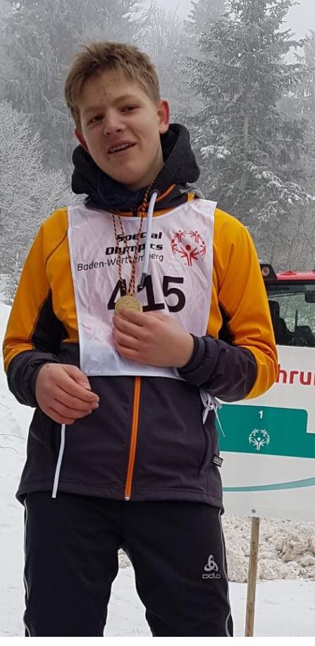 Paulin mit Goldmedaille im Skilanglauf